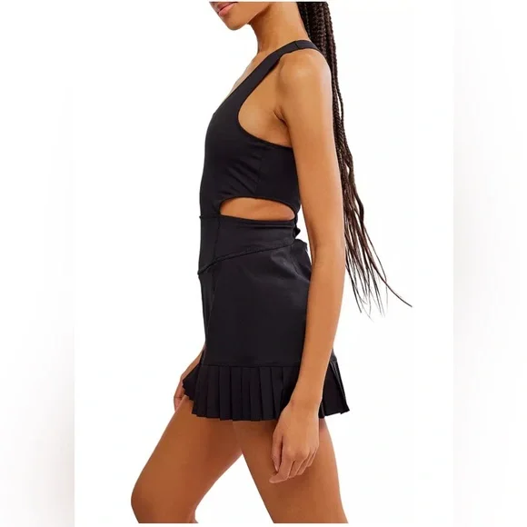 Free People movement Back It Up Skortsie. NWT. Black - Picture 8 of 10